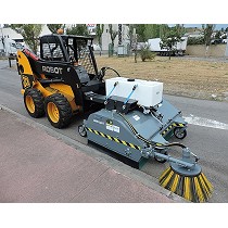 Barredora industrial con recogedor