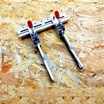 Bastidores para bordar botas de ftbol y bolsillos