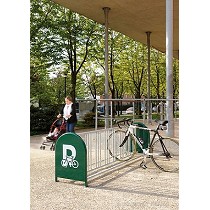 Aparcabicicletas de 16 plazas