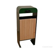 Papelera para residuos caninos