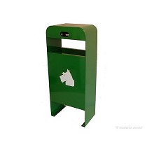Papelera para residuos caninos