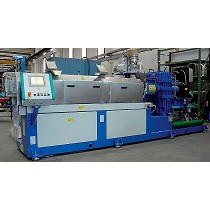 Extrusora de doble husillo