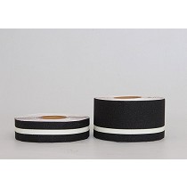 Cintas fotoluminiscentes con grano