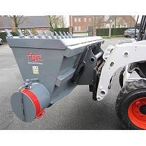 Cucharones para distribuir materiales