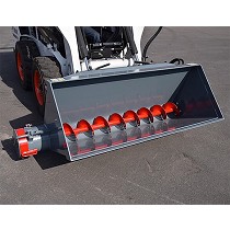 Cucharones para distribuir materiales