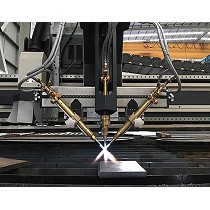 Cabezal de oxicorte triple