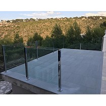 Sistema de poste para barandillas