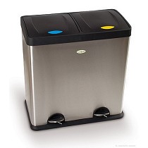 Papeleras multiresiduos con pedal