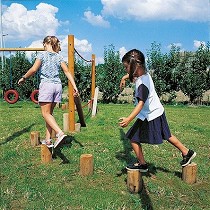 Juego infantil de equilibrio