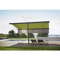 Sombrilla y toldo en uno