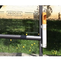 Cenicero cigarrillo para poste