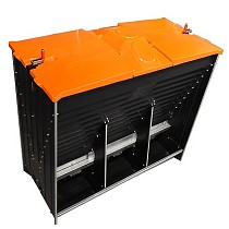 Tapa para tolva comedero