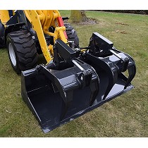 Cucharones industriales con grapa