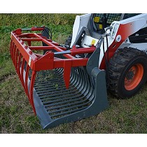 Cucharones de rejilla con grapa