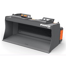 Cucharas cribadoras frontales