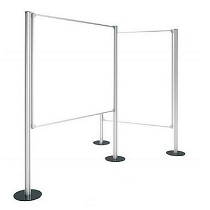 Mampara de proteccin vertical