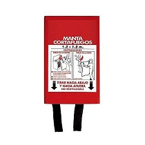 Manta para proteccin ignfuga y proteccin qumica