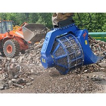 Cazos cribadores de tambor rotativo