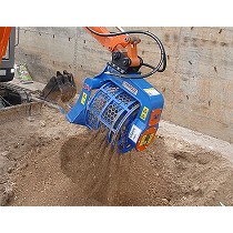 Cazos cribadores de tambor rotativo