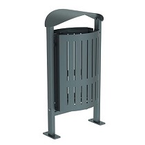 Papeleras ovaladas de 50 l