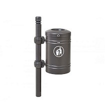 Papeleras de pie lateral