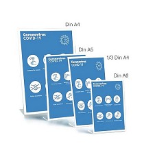 Display acrlico para informacin