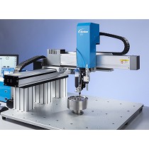 Robot de prtico dosificador de lquidos con visin