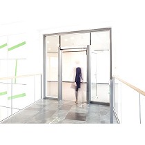 Sistema automtico para puerta batiente