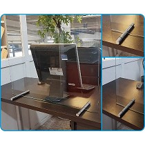 Mamparas de sobre mesa