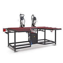 Banco de herrajes con doble atornillador