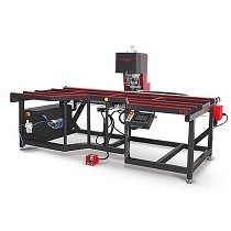 Banco de herrajes triple cabezal