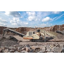 Planta mvil de chancado (trituracin) de cono