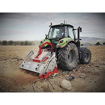 Trituradoras forestales de piedras y fresadoras