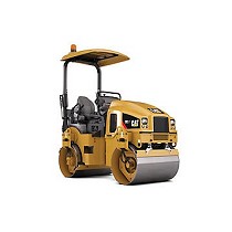 Compactador vibratorio de doble tambor