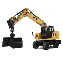 Excavadora de ruedas