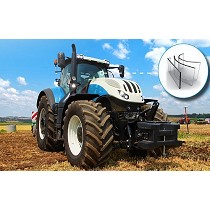 Cristales para tractores agrcolas