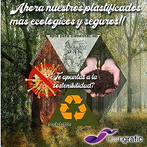 Plastificado biodegradable y compostable brillo