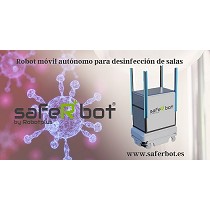 Robot móvil de desinfección ultravioleta