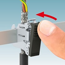 Abrazaderas de pantalla SCC