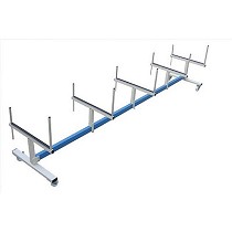 Carro porta paquetes de perfiles