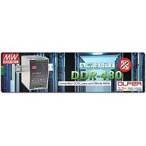 Convertidor CC/CC para carril DIN sin ventilador