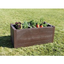 Macetero de plstico reciclado