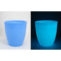 Macetero redondo alto