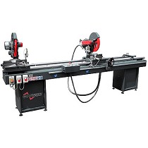 Tronzadora doble cabezal