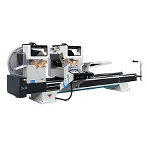 Tronzadora doble cabezal