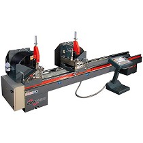 Tronzadora doble cabezal