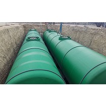 Tanques reposa acero/polister