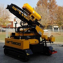 Hincaposte sobre orugas