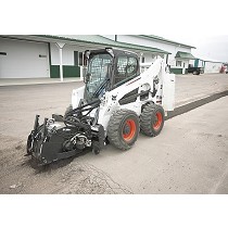 Cargadora de cuatro ruedas