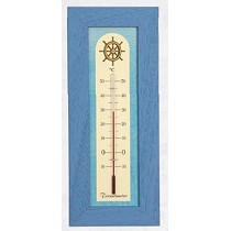 Termmetro moldura de madera